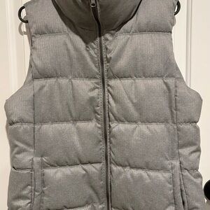Old Navy Gray puffy vest